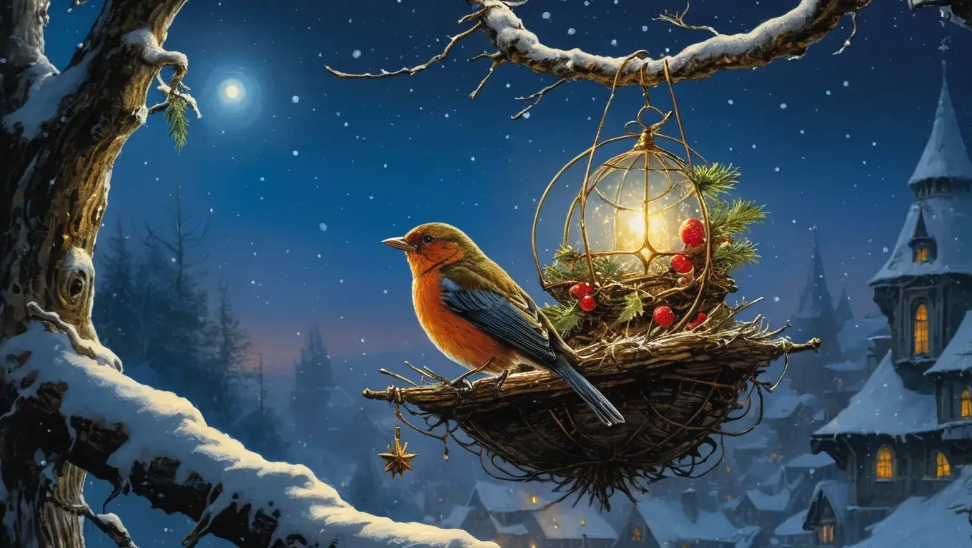 Az éjféli kívánság: Egy kismadár karácsonyi kalandja