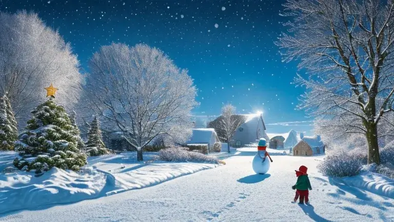 A hóember rejtélye: Karácsonyi kalandok a hómezőn