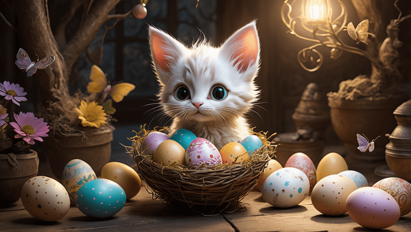 Húsvéti cica: Mici és a bűvös tojások