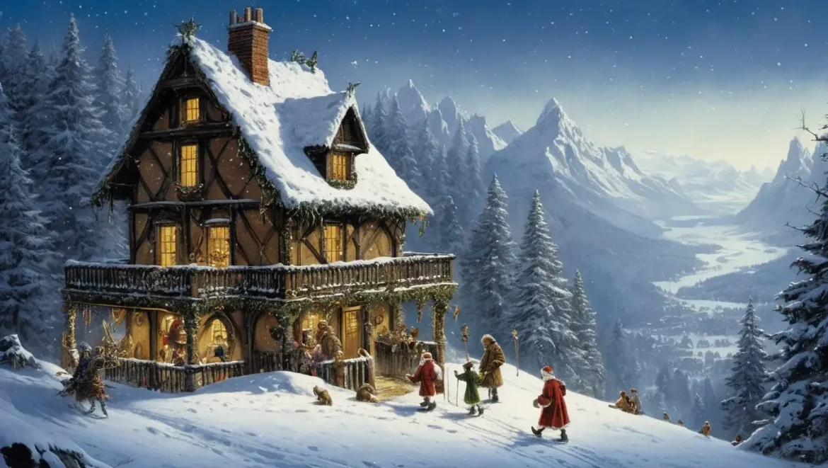 A karácsonyi titok: Egy gyermek utazása a Mikulás házába