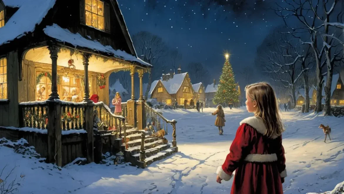 A karácsonyi fények titka: Egy kislány varázslatos utazása