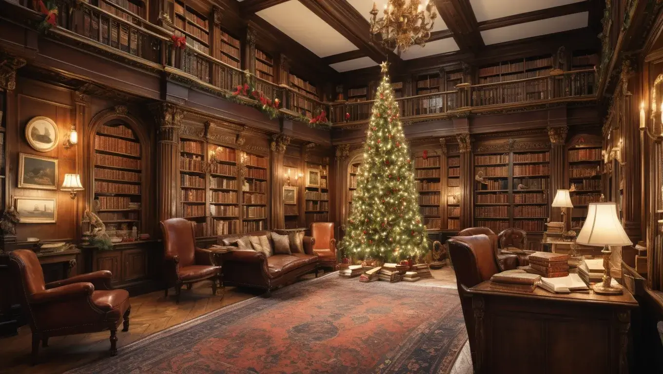 A karácsonyi könyvtár varázsa: Az elveszett könyvek visszaszerzése