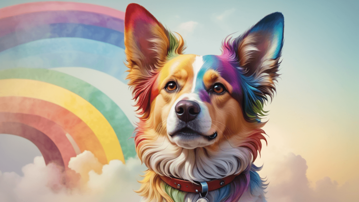Füles kutya és a hét színű szivárvány